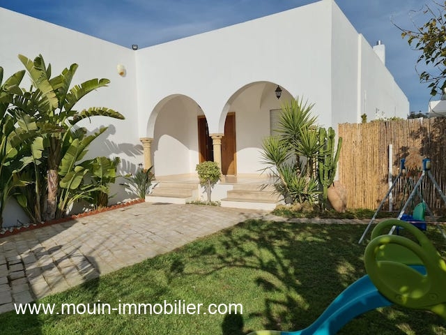 une belle demeure à louer à l'année à Hammamet 