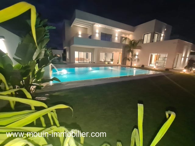 villa à louer à Hammamet 