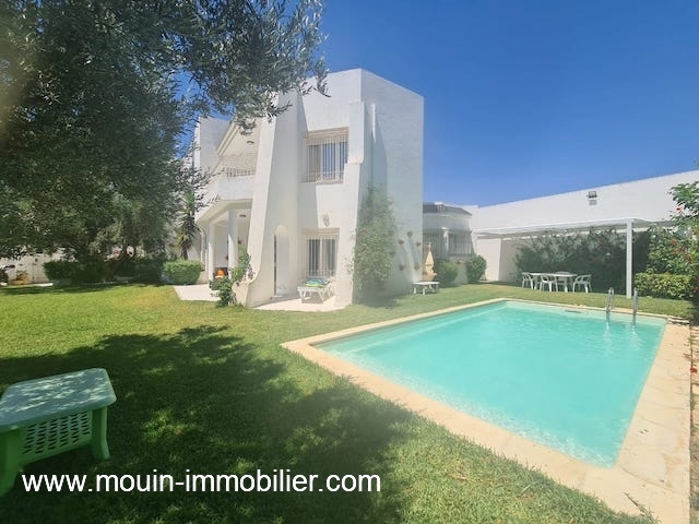 villa avec piscine à louer à hammamet